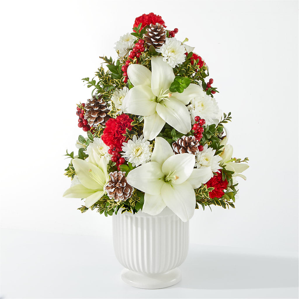 Festive Moments Tree – FLORAL & SILKS, Webster NY