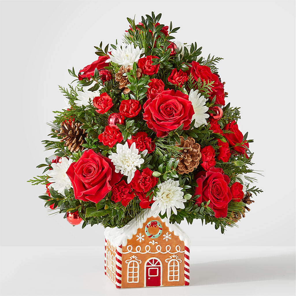 Spiced Gingerbread Tree – FLORAL & SILKS, Webster NY