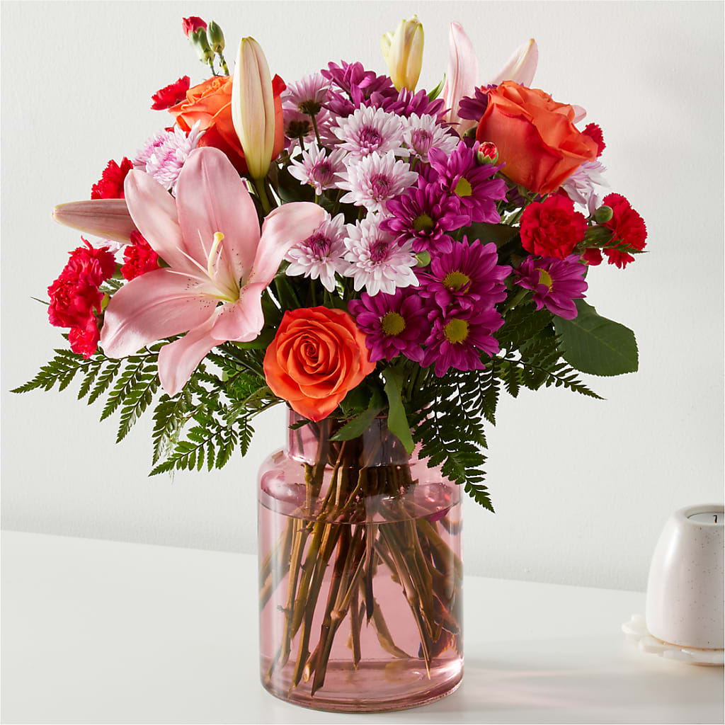 Light of My Life Bouquet – FLORAL & SILKS, Webster NY