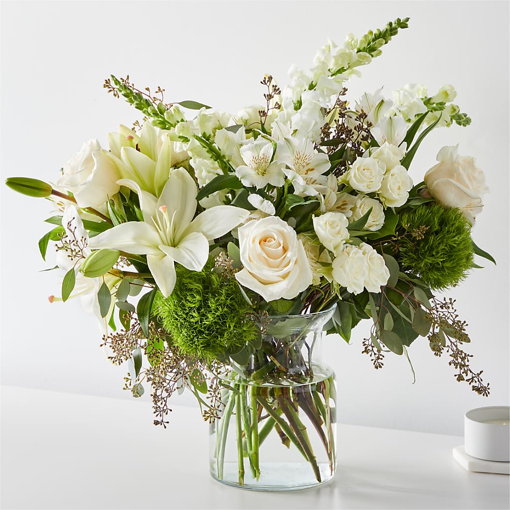Fresh Linen Bouquet – FLORAL & SILKS, Webster NY
