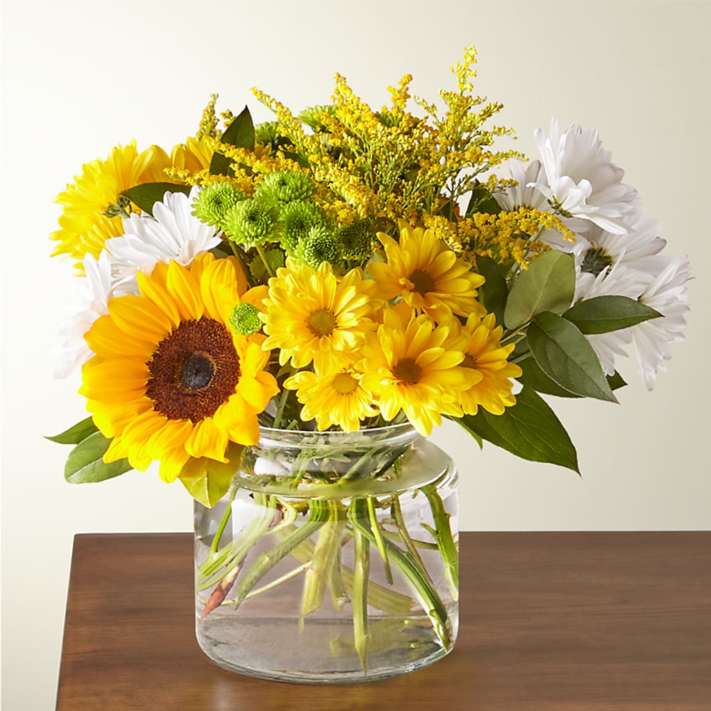Hello Sunshine Bouquet – FLORAL & SILKS, Webster NY