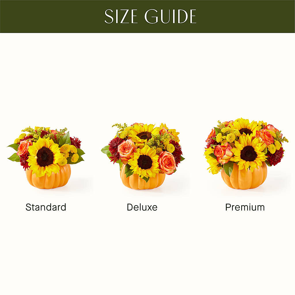 Golden Gourd Pumpkin Bouquet – FLORAL & SILKS, Webster NY