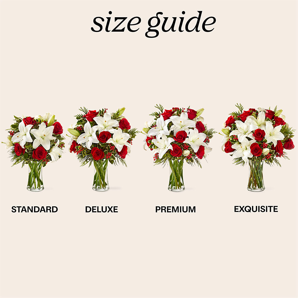Sparkling Snowflakes Bouquet – FLORAL & SILKS, Webster NY