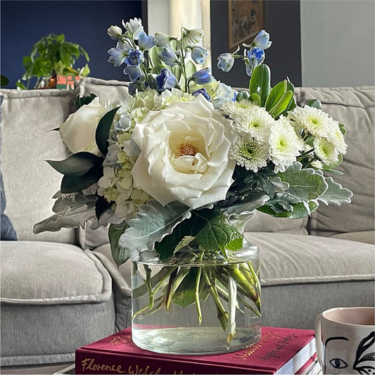 Clear Skies Bouquet – FLORAL & SILKS, Webster NY