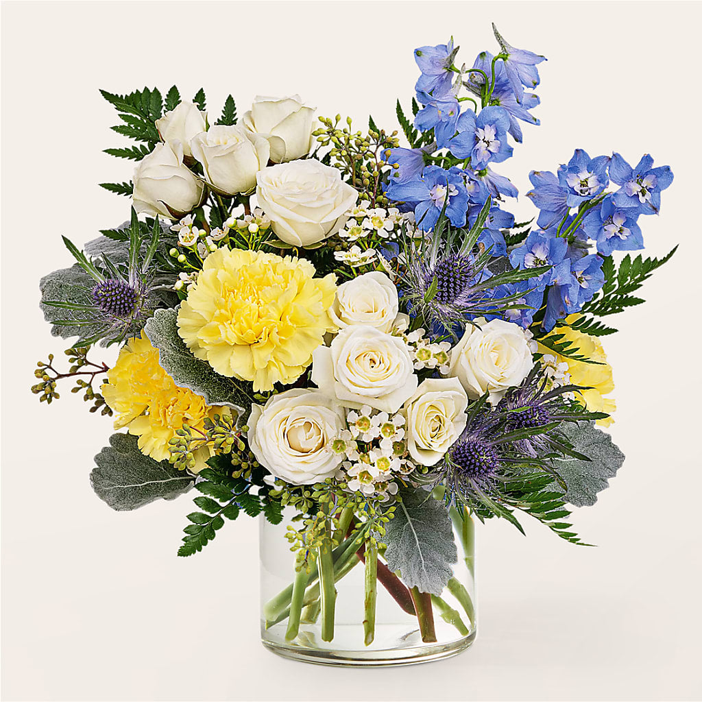Lemon Sorbet Bouquet – FLORAL & SILKS, Webster NY