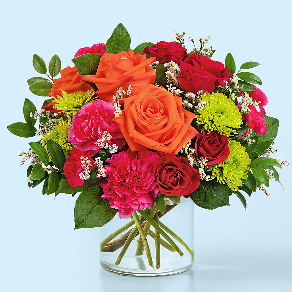 Colorful Carnival Bouquet – FLORAL & SILKS, Webster NY