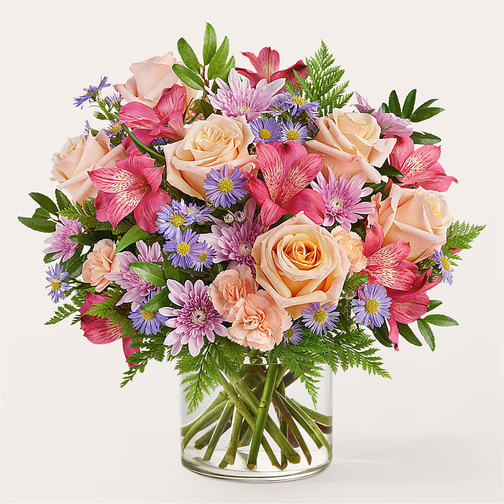 Sunset Serenade Bouquet – FLORAL & SILKS, Webster NY