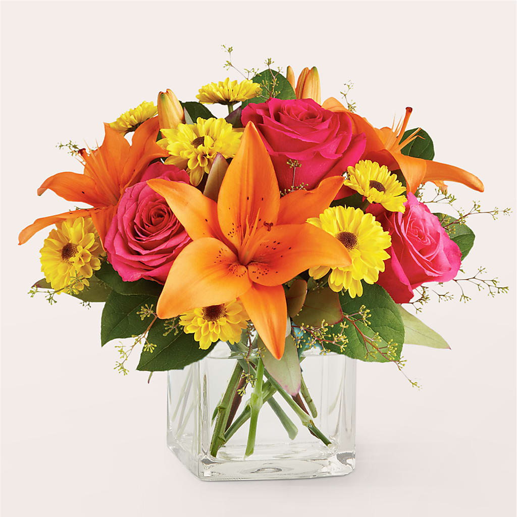 Neon Lights Bouquet – FLORAL & SILKS, Webster NY