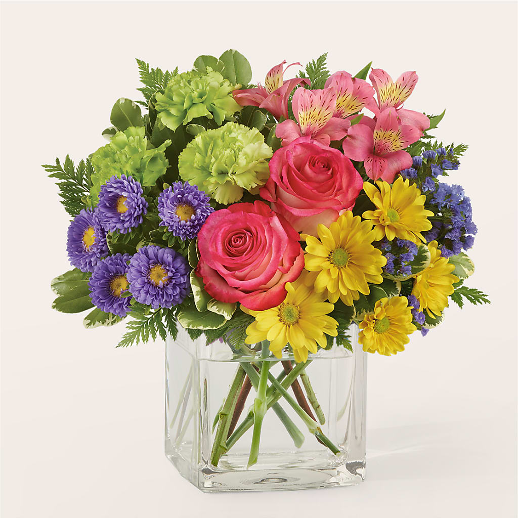 Candy Jar Bouquet – FLORAL & SILKS, Webster NY