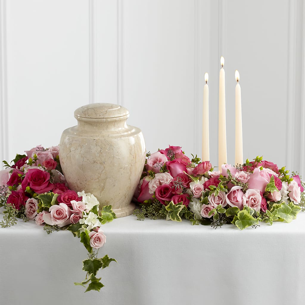 Remembrance Arrangement – FLORAL & SILKS, Webster NY