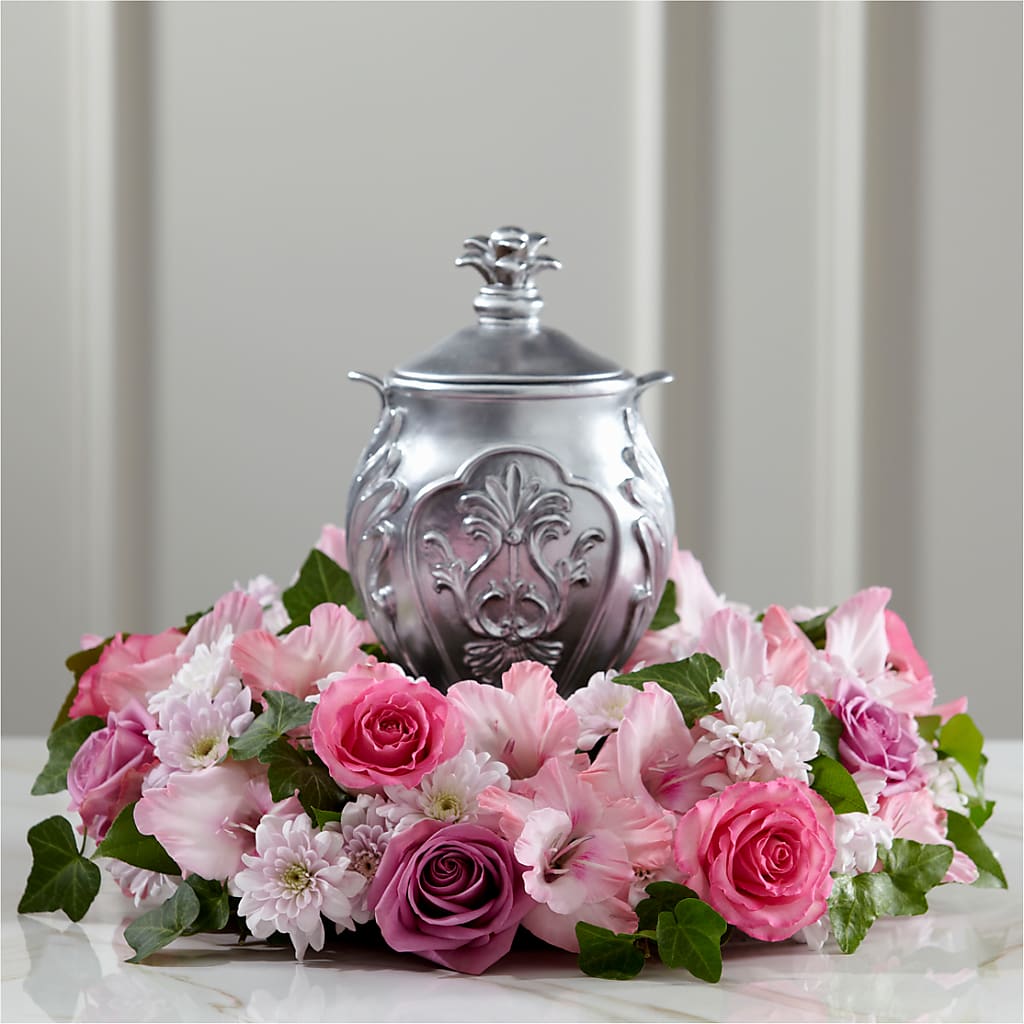 Glorious Tribute Arrangement – FLORAL & SILKS, Webster NY