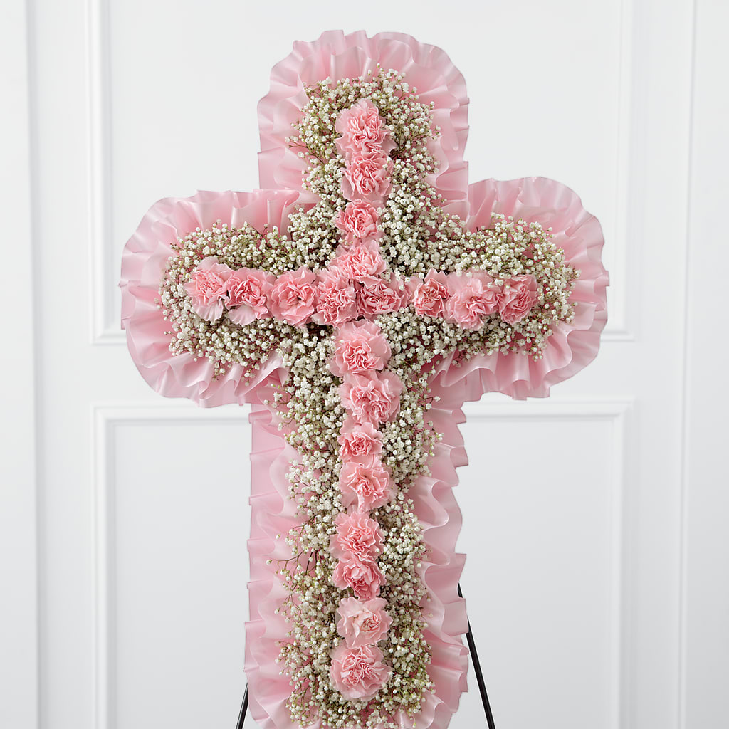 Angel's Cross Easel – FLORAL & SILKS, Webster NY
