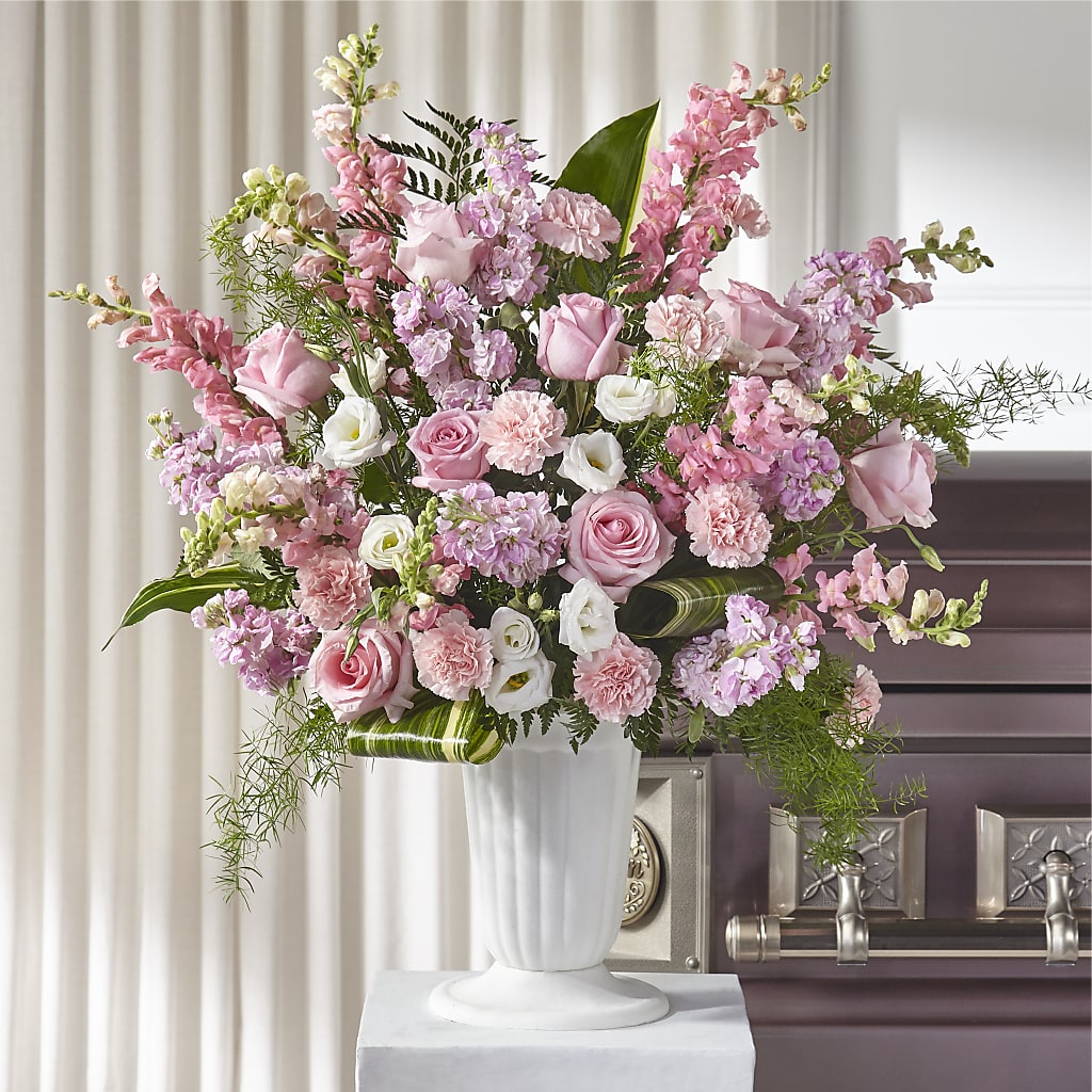 Divine Comfort Arrangement – FLORAL & SILKS, Webster NY