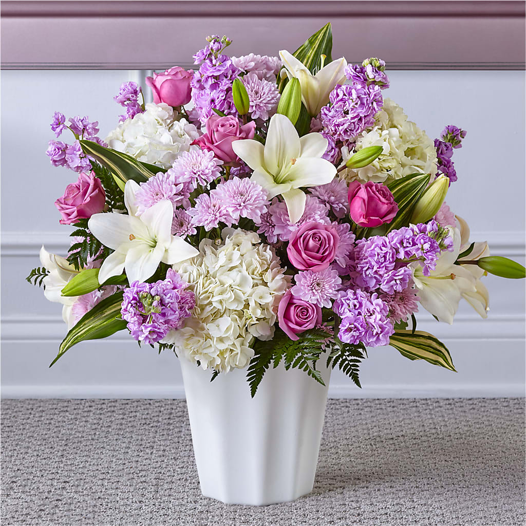 Heaven Sent Floor Basket – FLORAL & SILKS, Webster NY
