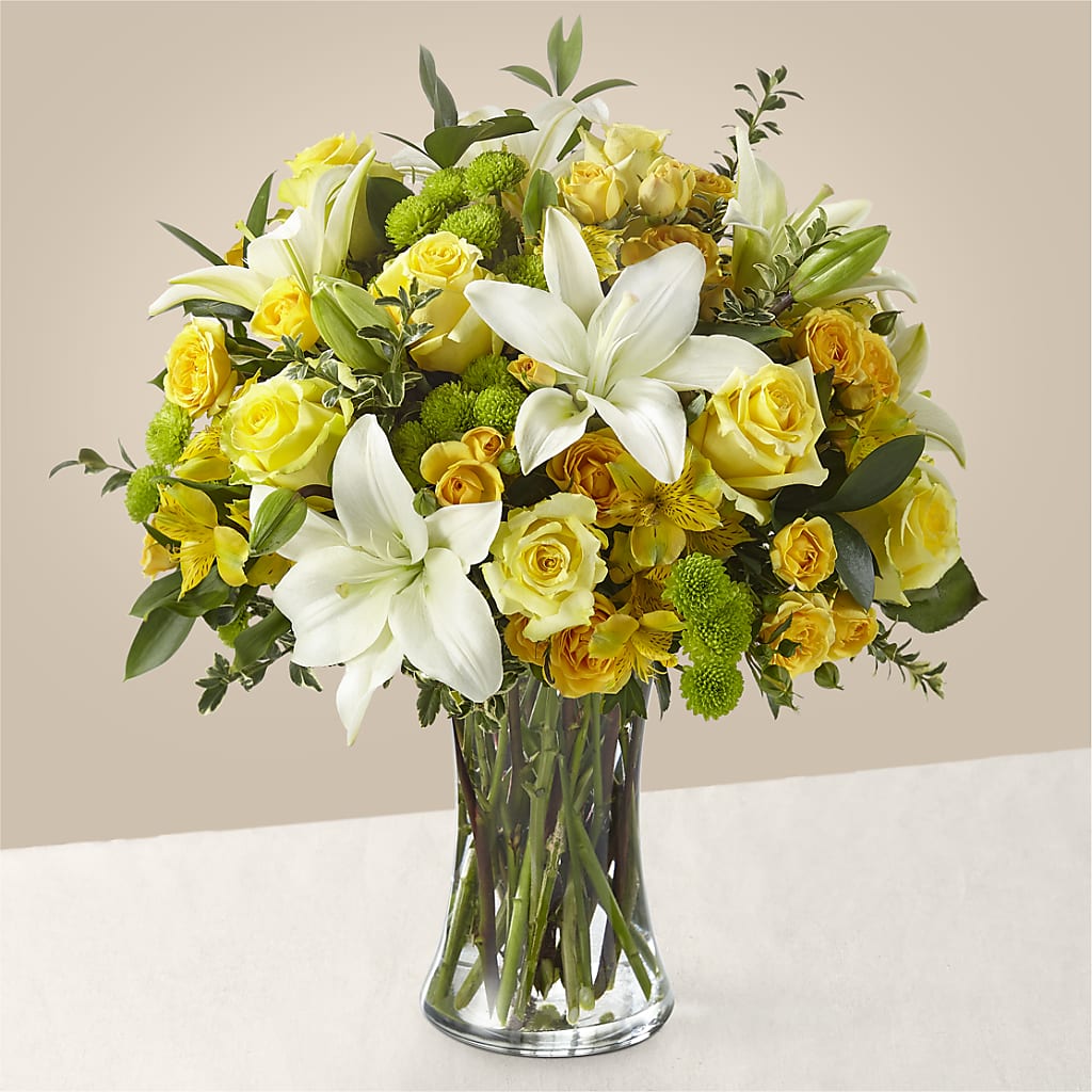 Hope & Serenity Bouquet – FLORAL & SILKS, Webster NY