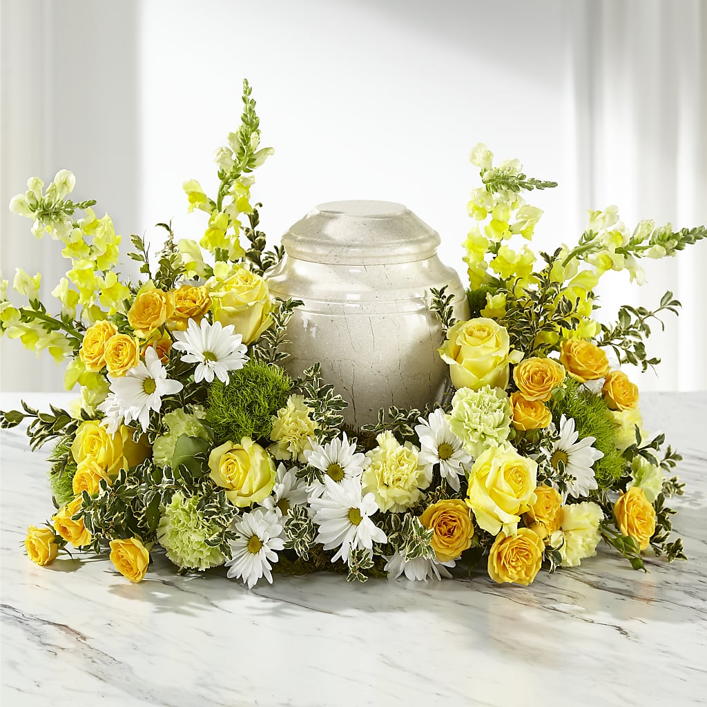 Graceful Love Cremation Adornment – FLORAL & SILKS, Webster NY