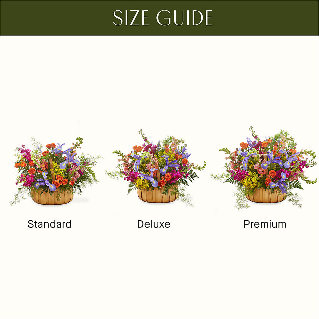 Garden of Life Basket – FLORAL & SILKS, Webster NY