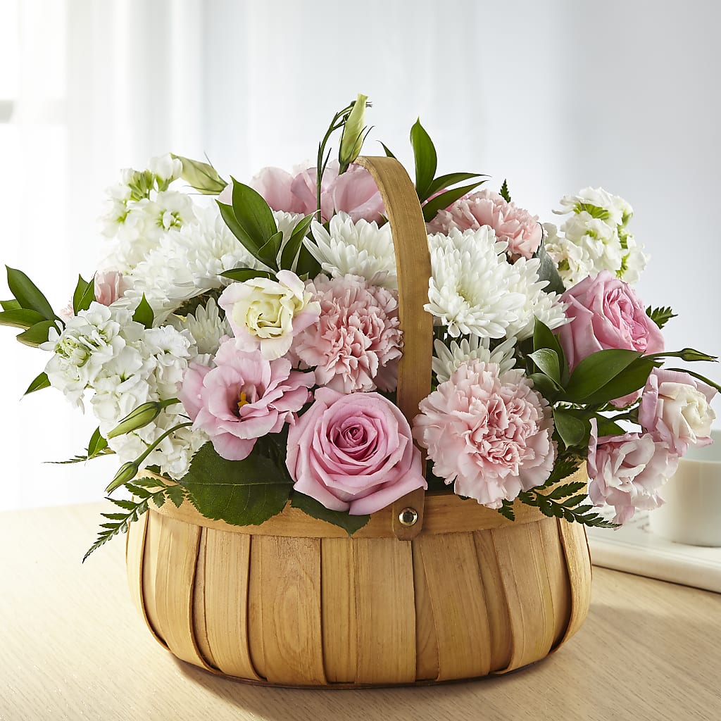 Always Graceful Basket – FLORAL & SILKS, Webster NY