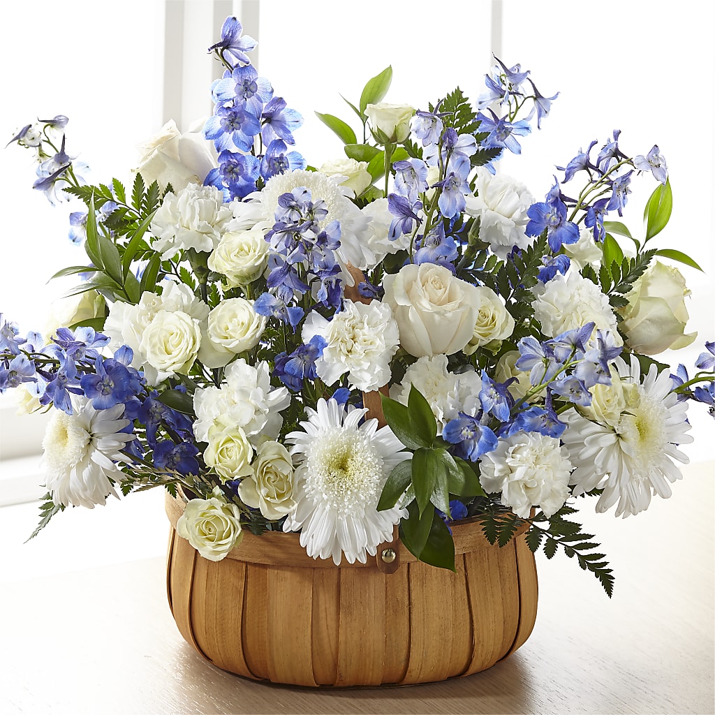 Harmony & Grace Basket – FLORAL & SILKS, Webster NY