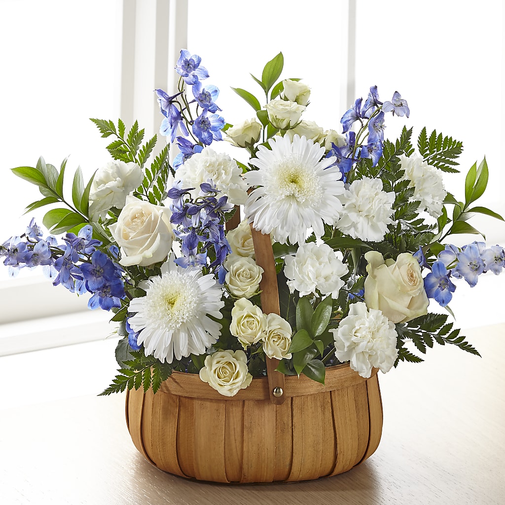 Harmony & Grace Basket – FLORAL & SILKS, Webster NY