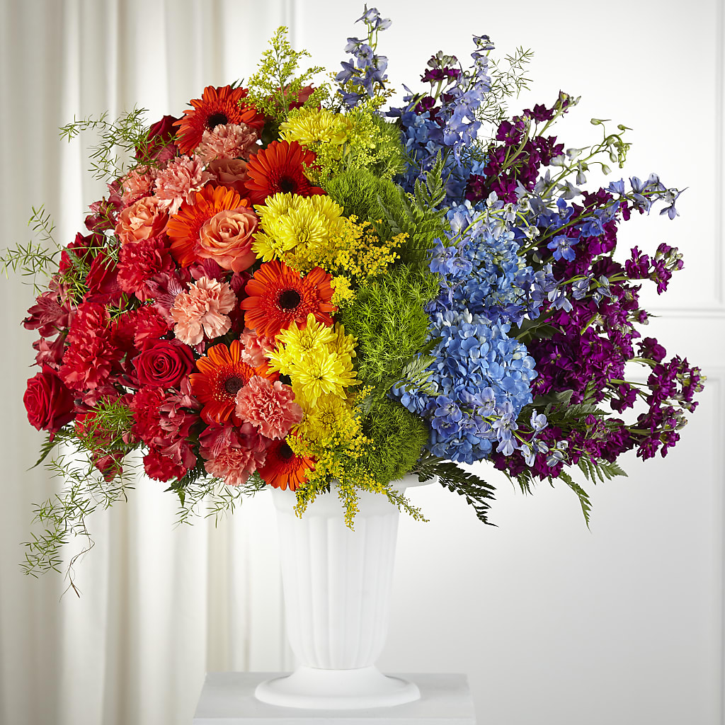 Pride & Unity Arrangement – FLORAL & SILKS, Webster NY