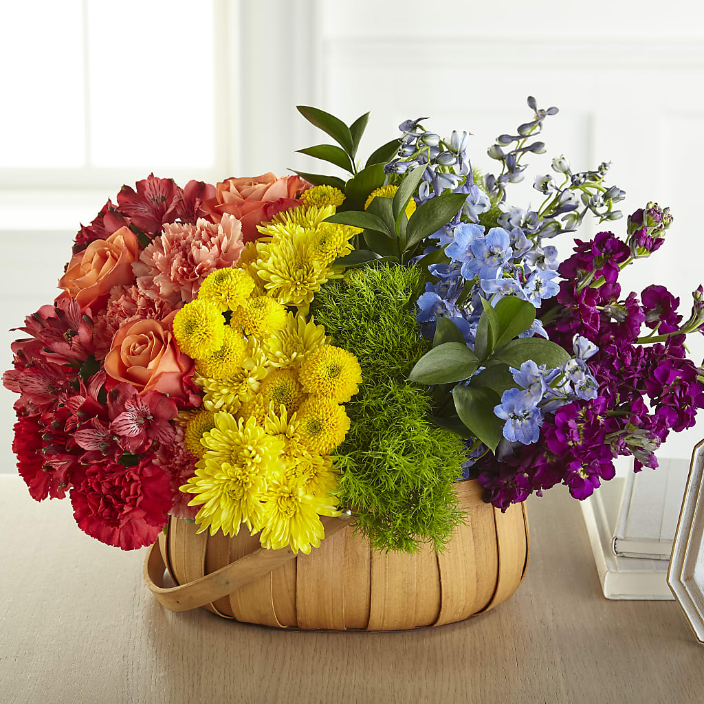 Prideful Basket – FLORAL & SILKS, Webster NY