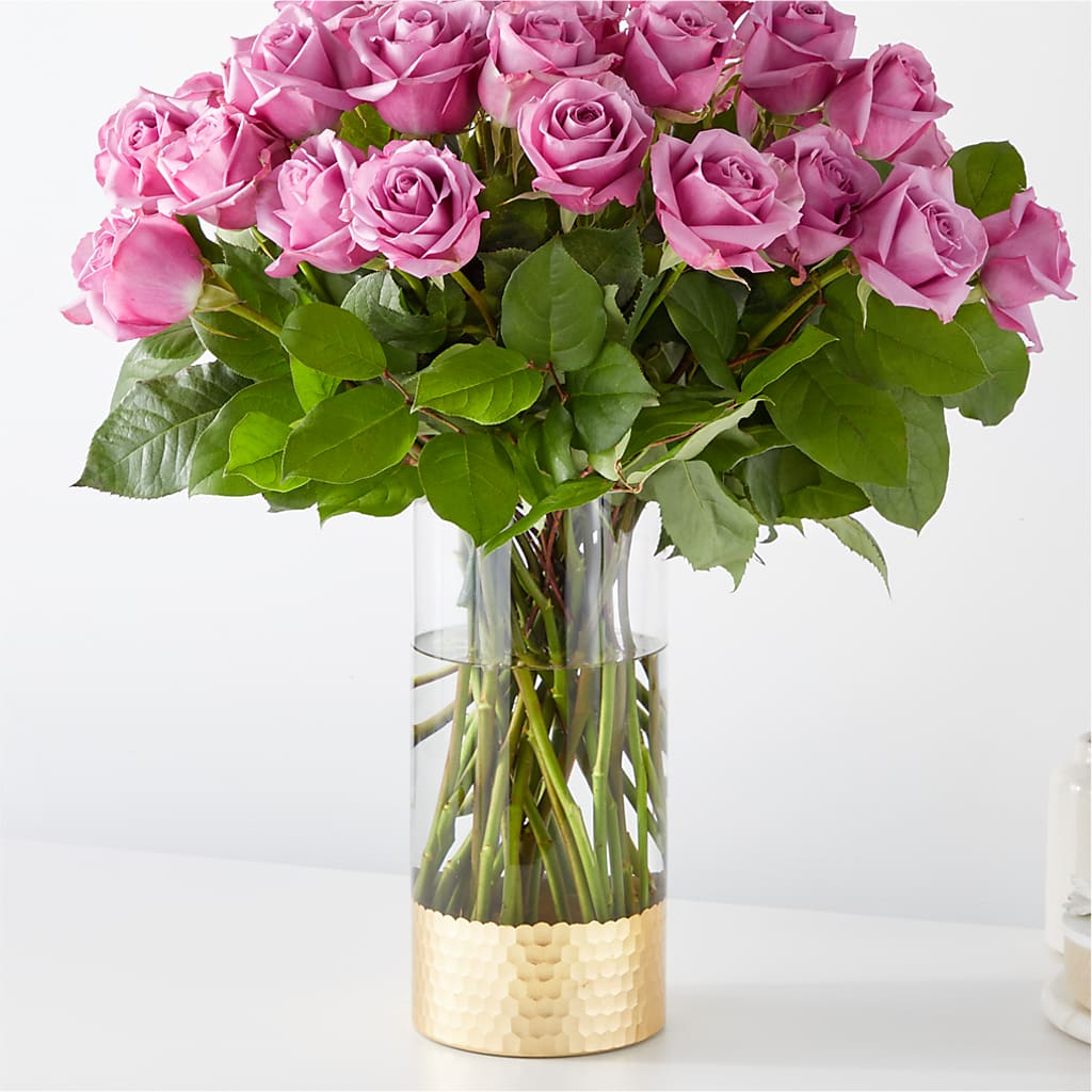 Secret Admirer Lavender Rose Bouquet – FLORAL & SILKS, Webster NY