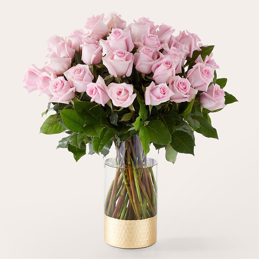 Picture Perfect Pink Rose Bouquet – FLORAL & SILKS, Webster NY