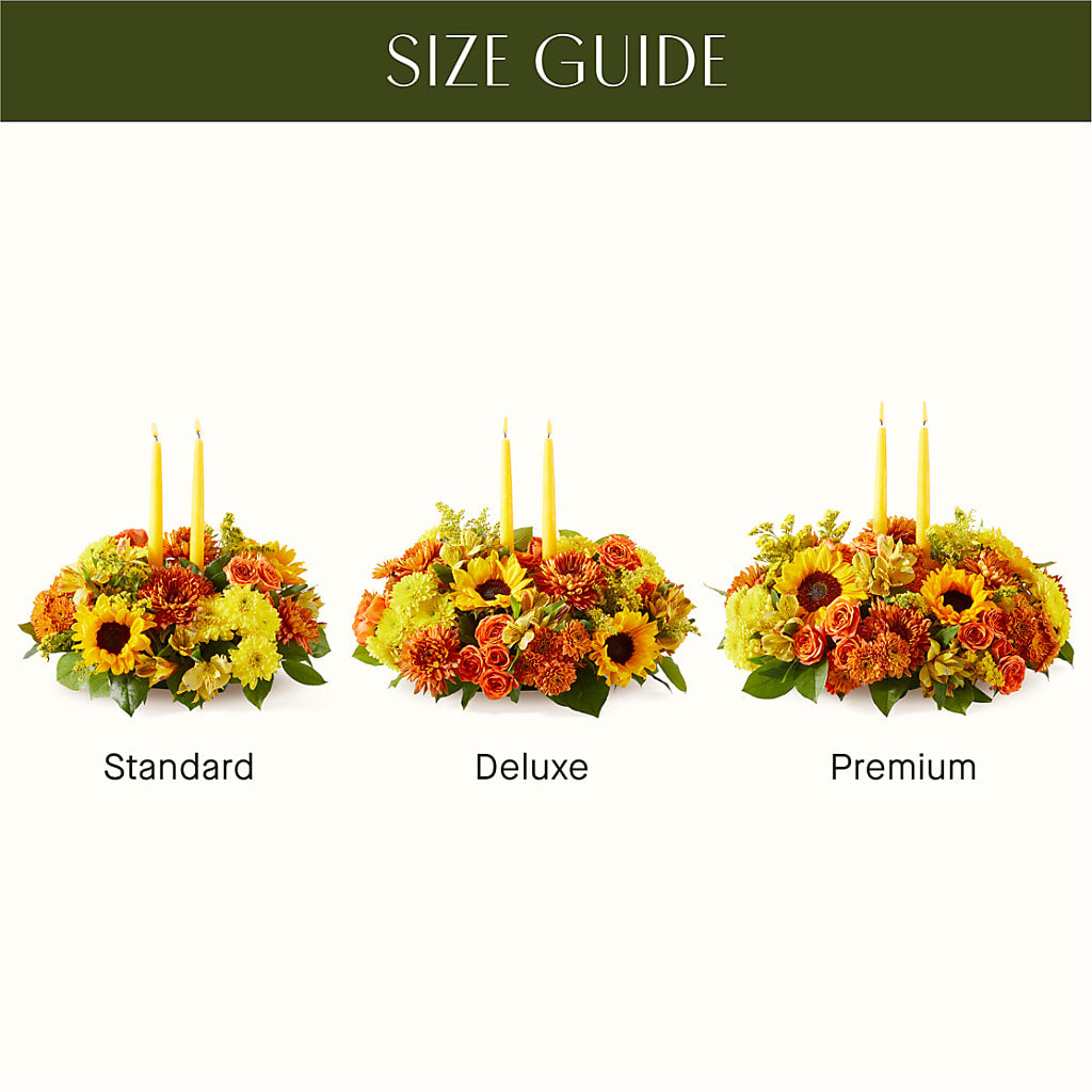 Autumn Harmony Centerpiece – FLORAL & SILKS, Webster NY