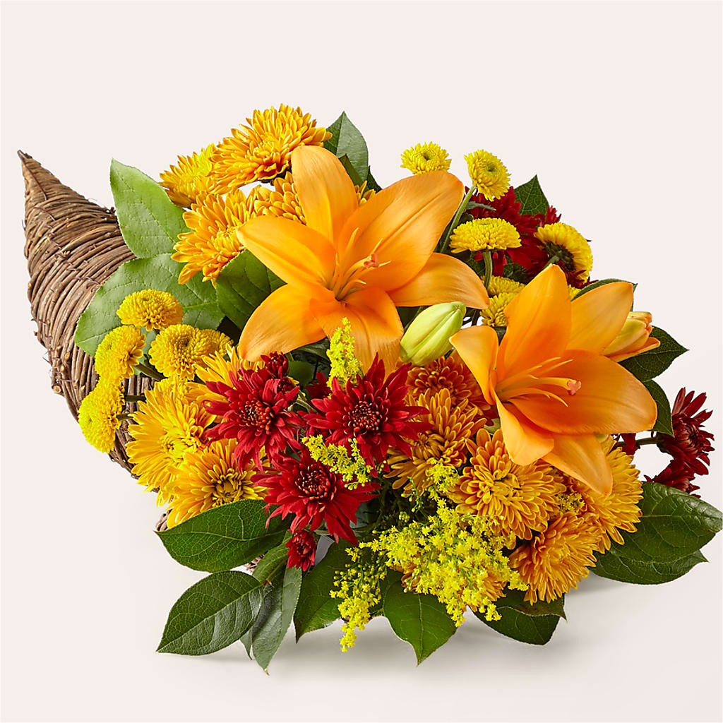 Feast of Color Cornucopia – FLORAL & SILKS, Webster NY