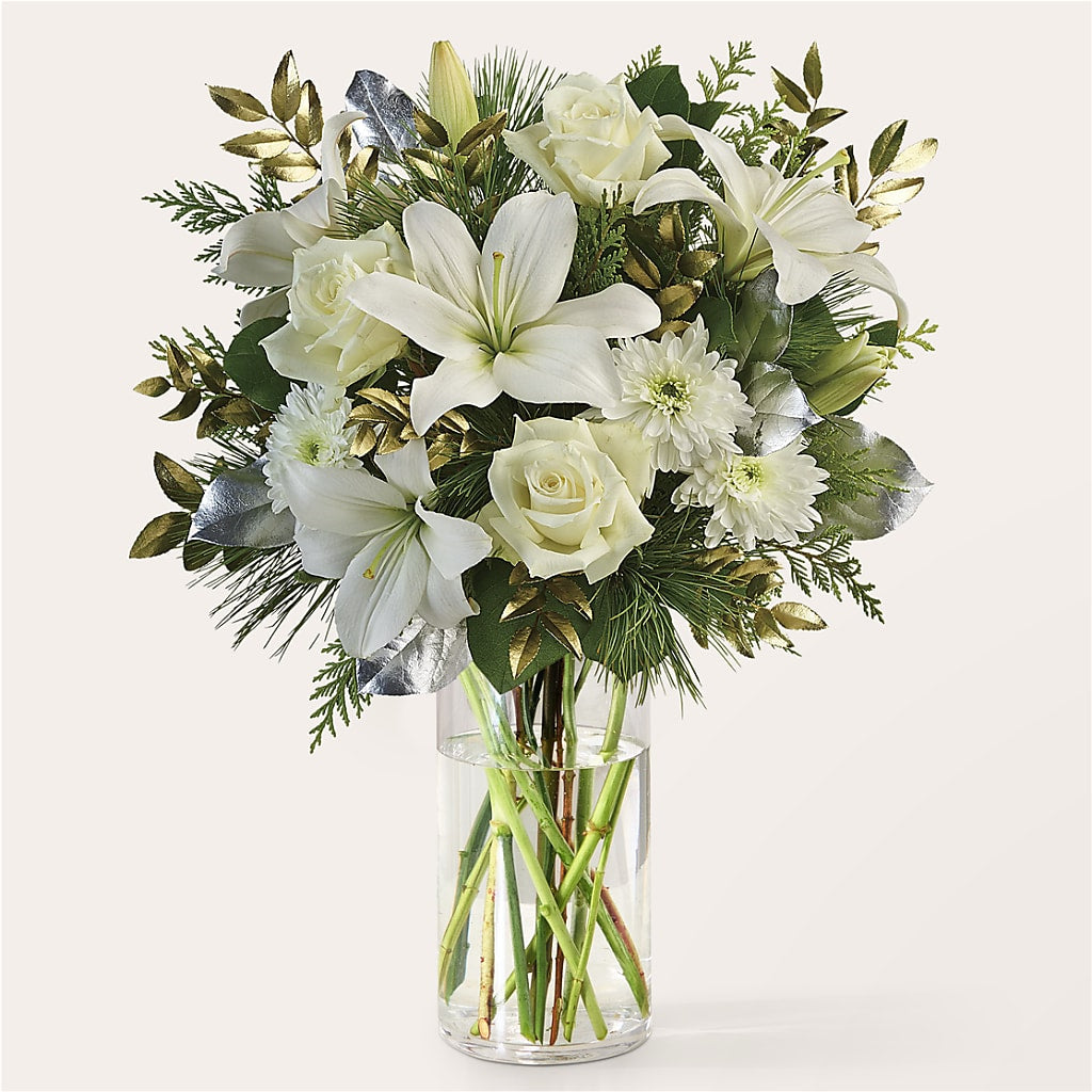 Wintry Mix Bouquet – FLORAL & SILKS, Webster NY