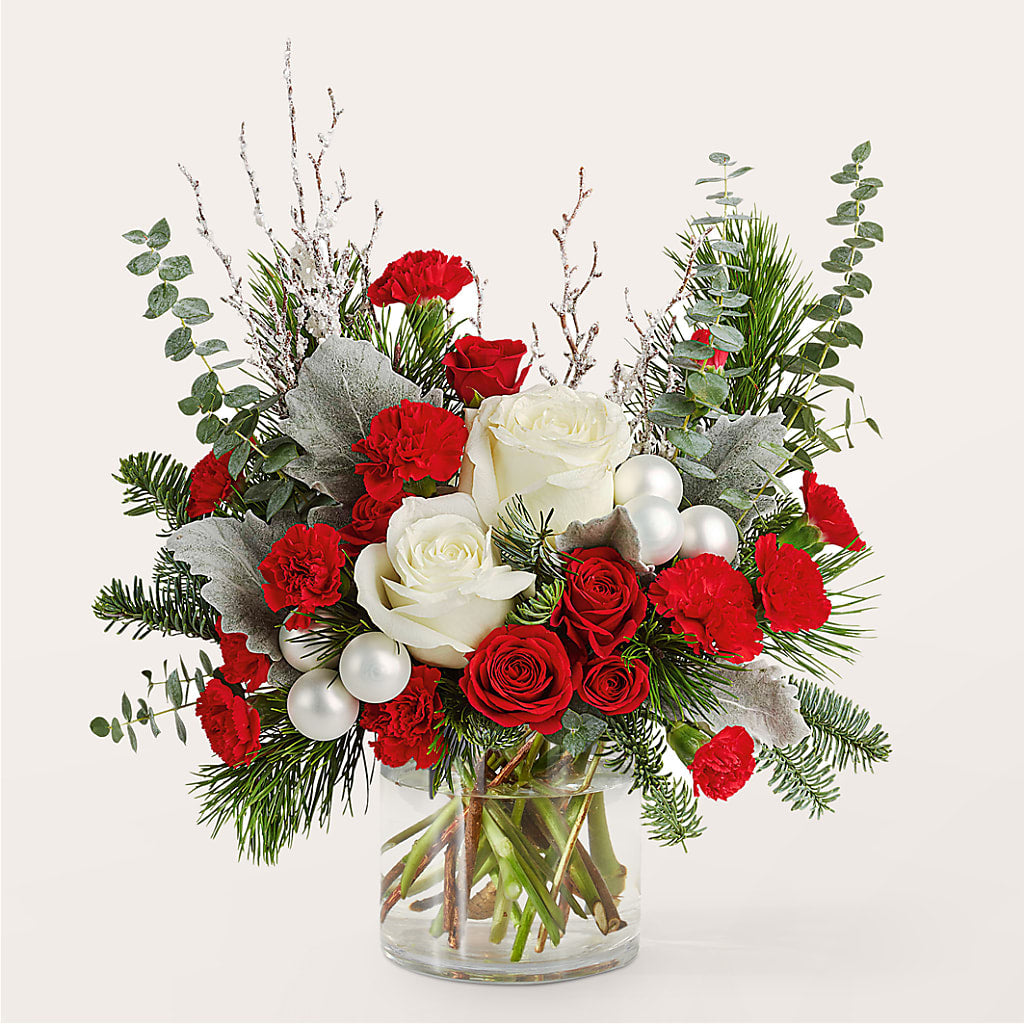 Trimming the Tree Bouquet – FLORAL & SILKS, Webster NY