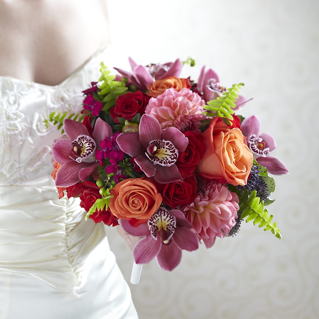 Brilliant Blossoms Bouquet – FLORAL & SILKS, Webster NY