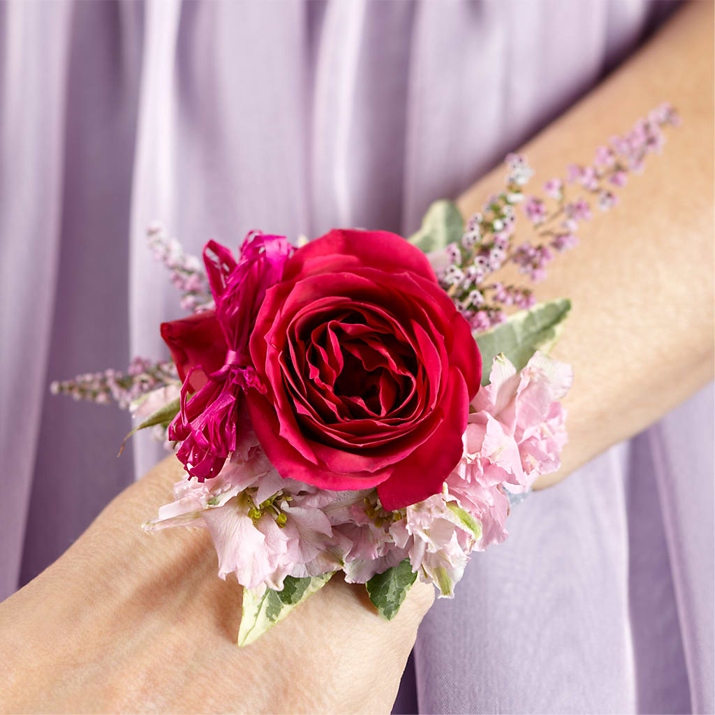 Rose Charm Corsage – FLORAL & SILKS, Webster NY