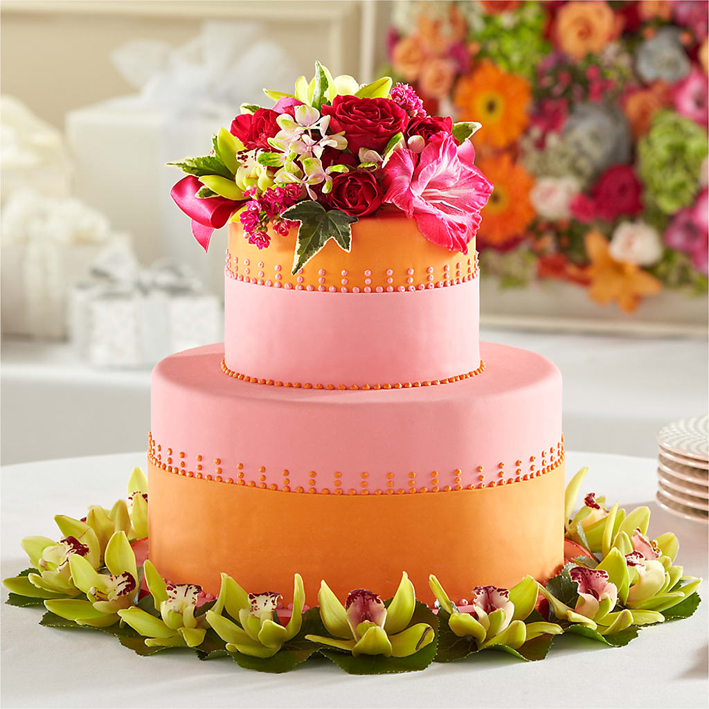 Sweet Citrus Cake Decor – FLORAL & SILKS, Webster NY