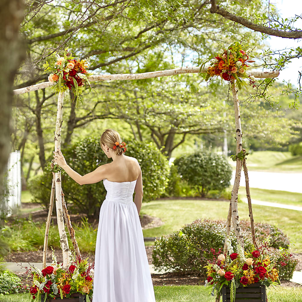 Arbor of Love Archway – FLORAL & SILKS, Webster NY