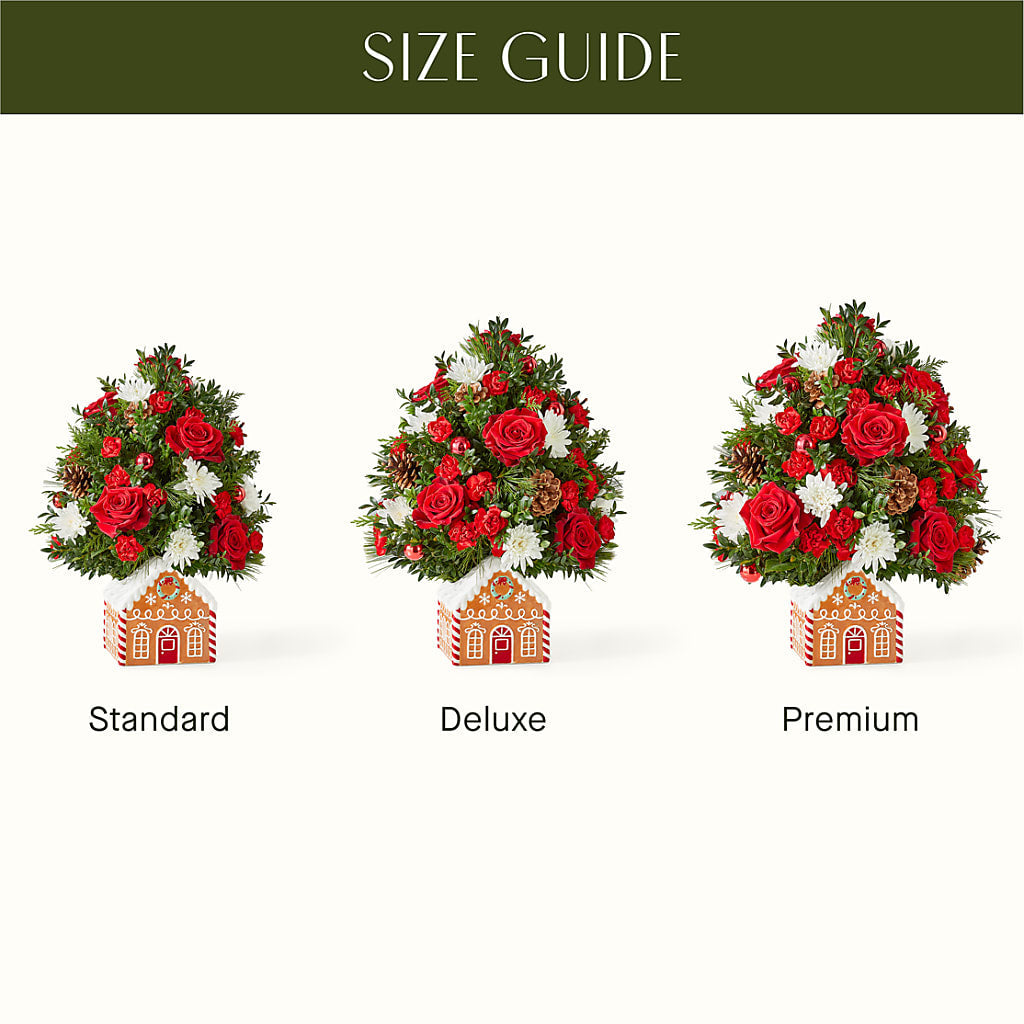 Spiced Gingerbread Tree – FLORAL & SILKS, Webster NY