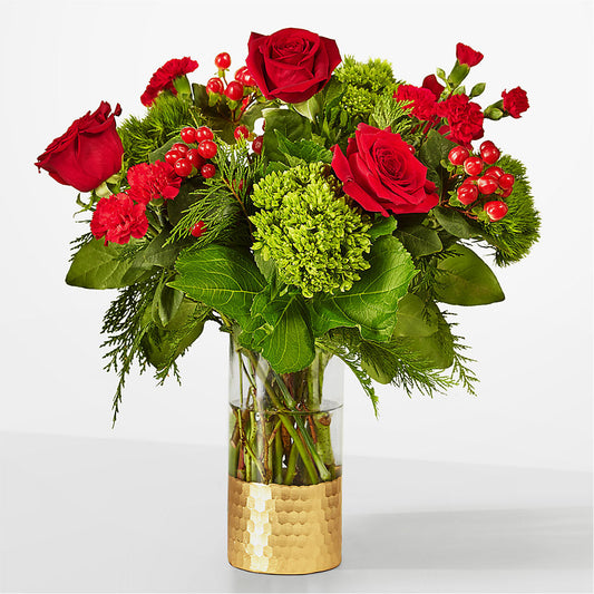 Plaid Throw Bouquet – FLORAL & SILKS, Webster NY