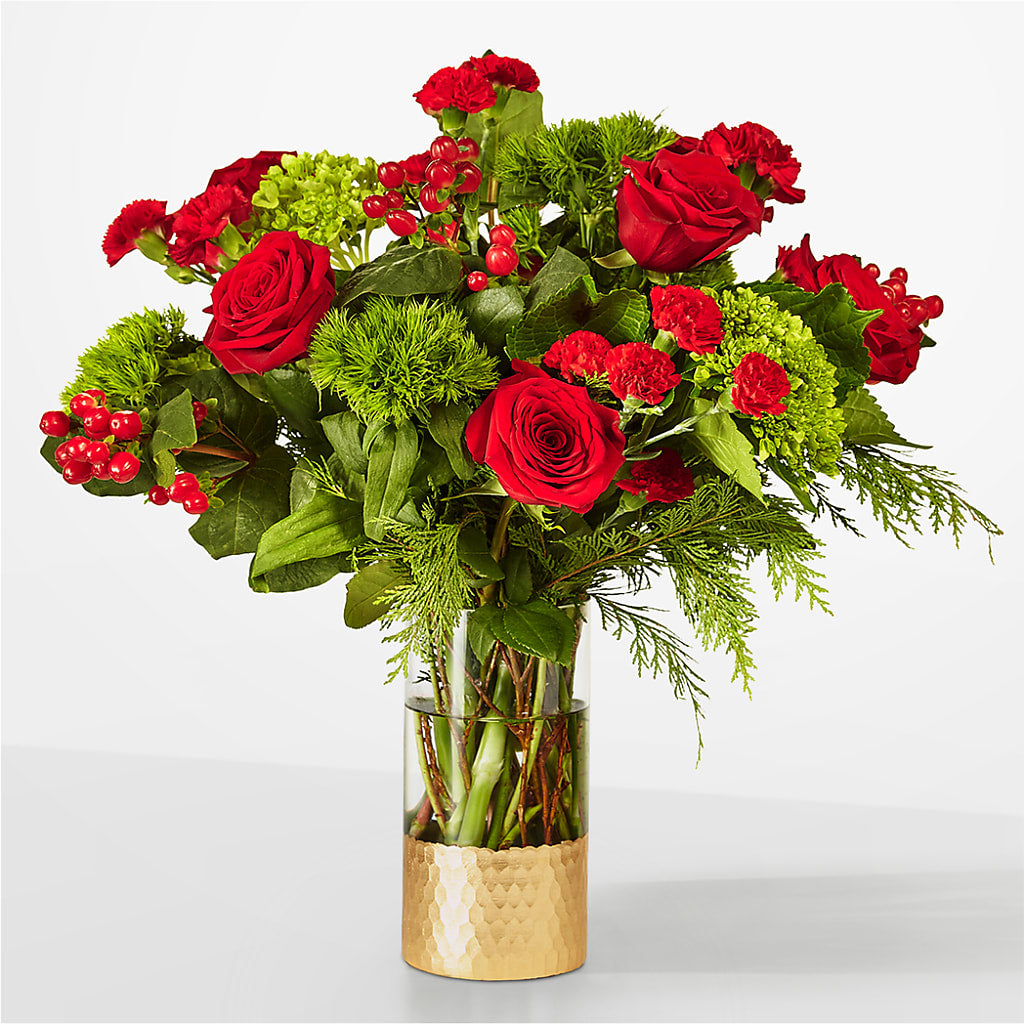 Plaid Throw Bouquet – FLORAL & SILKS, Webster NY