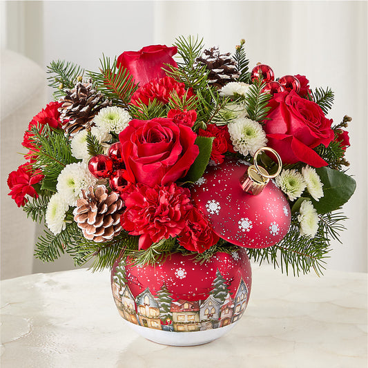 Christmas Carols Ornament – FLORAL & SILKS, Webster NY