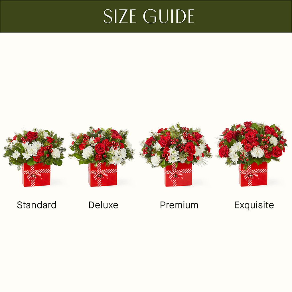 Presents Under the Tree Bouquet – FLORAL & SILKS, Webster NY