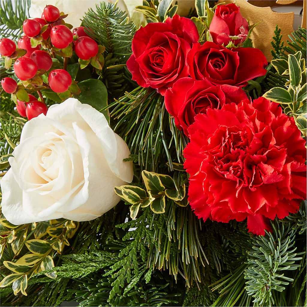 December Dreams Centerpiece – FLORAL & SILKS, Webster NY