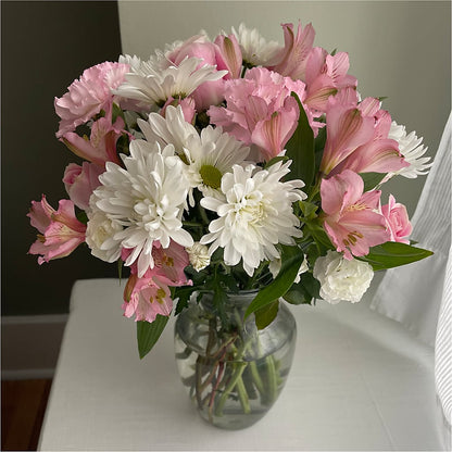 Blush Crush Bouquet – FLORAL & SILKS, Webster NY