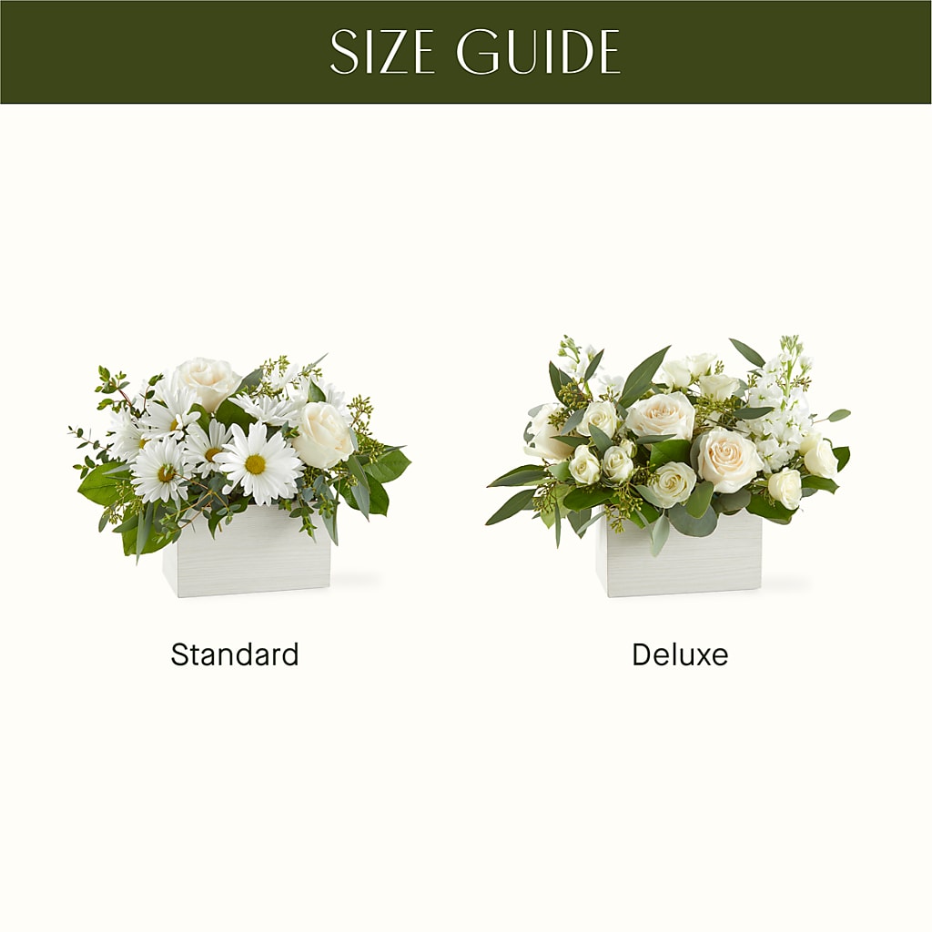 Fresh Linen Box Bouquet – FLORAL & SILKS, Webster NY