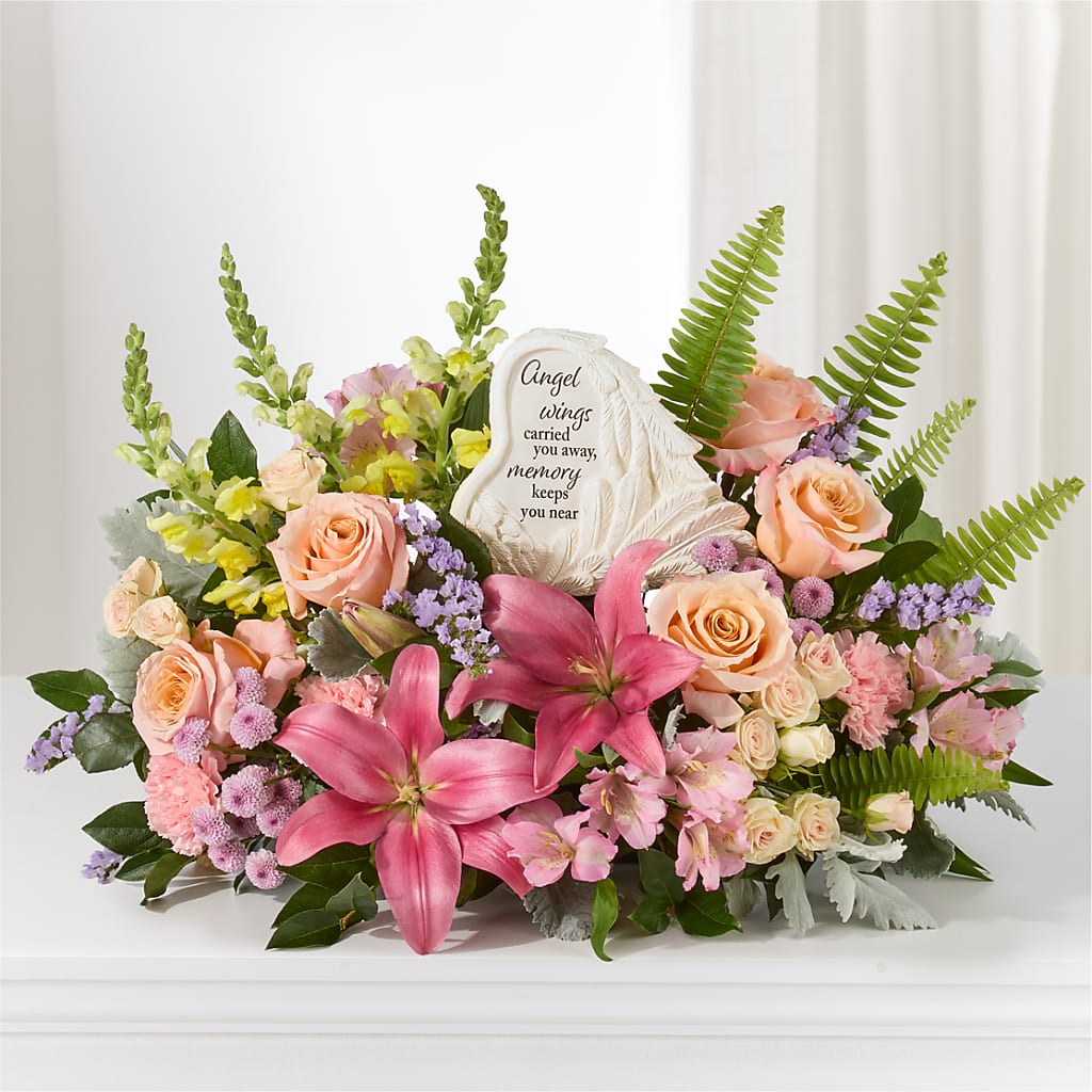 Gentle Light Arrangement – FLORAL & SILKS, Webster NY