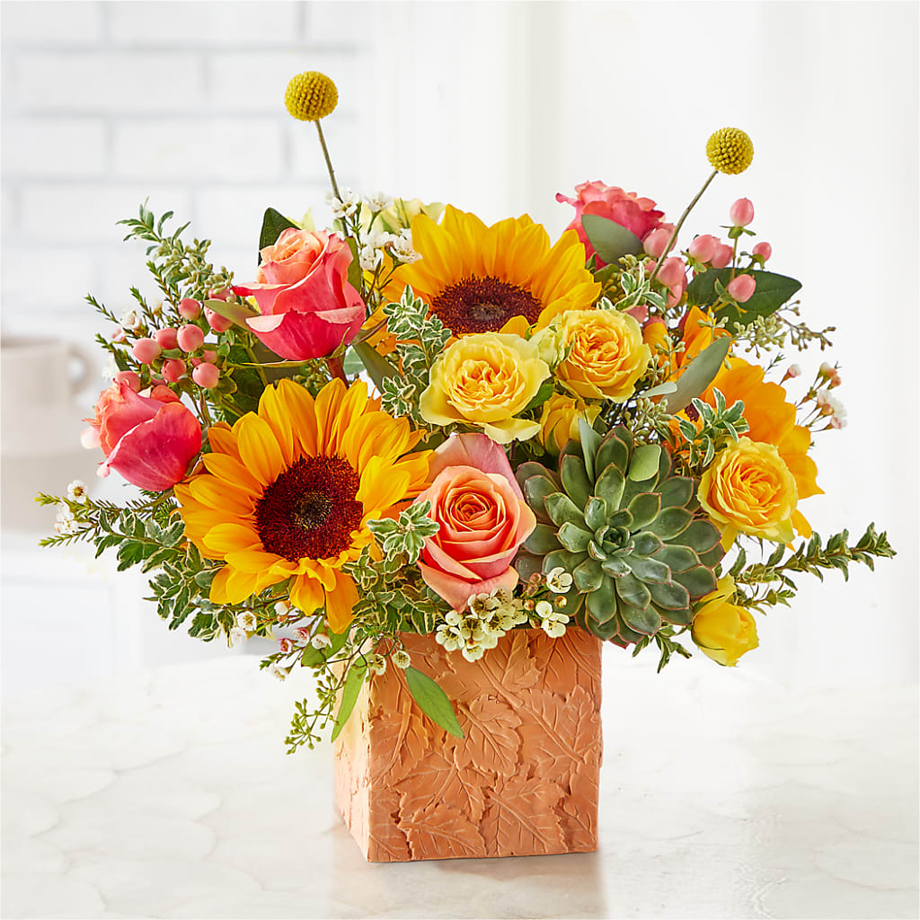 Sunflower Season Bouquet – FLORAL & SILKS, Webster NY