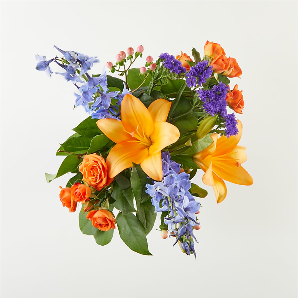 Radiant Citrus Bouquet – FLORAL & SILKS, Webster NY
