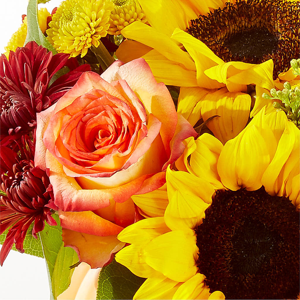 Golden Gourd Pumpkin Bouquet – FLORAL & SILKS, Webster NY