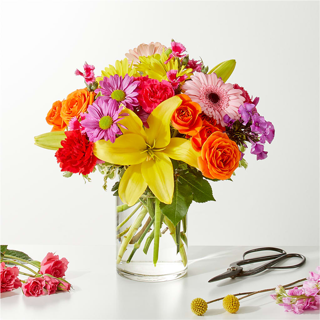 Cue the Confetti - A Florist Original – FLORAL & SILKS, Webster NY