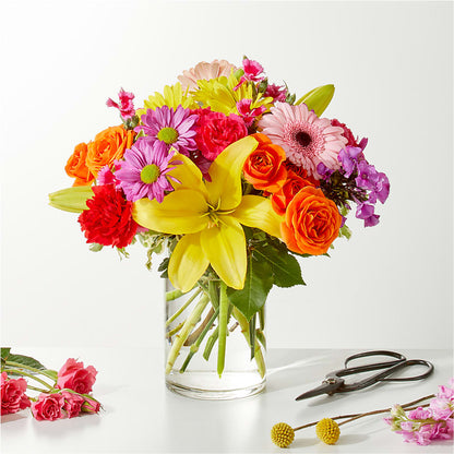 Cue the Confetti - A Florist Original – FLORAL & SILKS, Webster NY